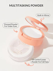 SHEGLAM Insta-Ready Face & Under Eye Setting Powder Duo