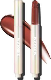 SHEGLAM PoutPerfect Moisturizing Solid Lip Gloss with Plumping Serum Non Sticky Lipstick with Coconut Oil - Sepia Kiss