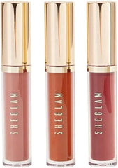 SHEGLAM LIQUID LIPSTICK MINI SET NUDE BEACH