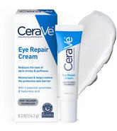 CeraVe EYE CREAM with Hyaluronic Acid for Under Eye Dark circles & Puffiness, Ophthalmologist 14.2 Grams