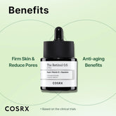 COSRX Retinol 0.5 Oil, Anti-aging Serum with 0.5% Retinoid Treatment for Face, for Day & Night