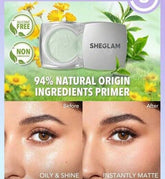 Sheglam BIRTHDAY SKIN Oil Control Green Matte Mattifying Primer New Authentic