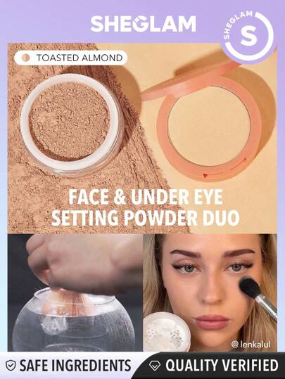SHEGLAM Insta-Ready Face & Under Eye Setting Powder