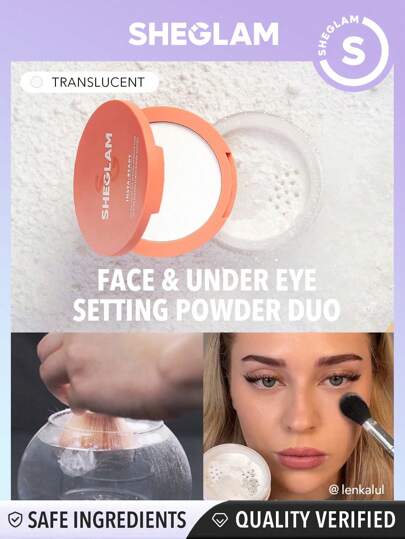 SHEGLAM Insta-Ready Face & Under Eye Setting Powder