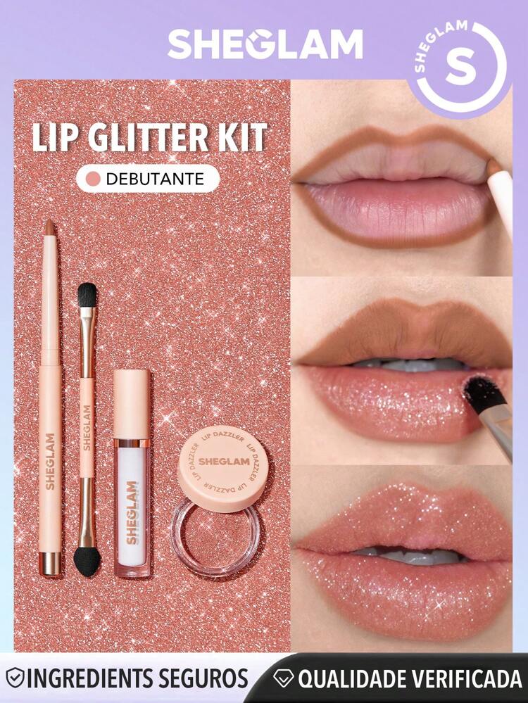 SHEGLAM Lip Dazzler Glitter Kit
