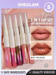 SHEGLAM Lip Rules Liner & Gloss pen