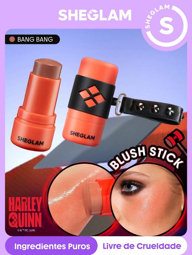 Harley Quinn X SHEGLAM Blush Stick Mischief Mallet