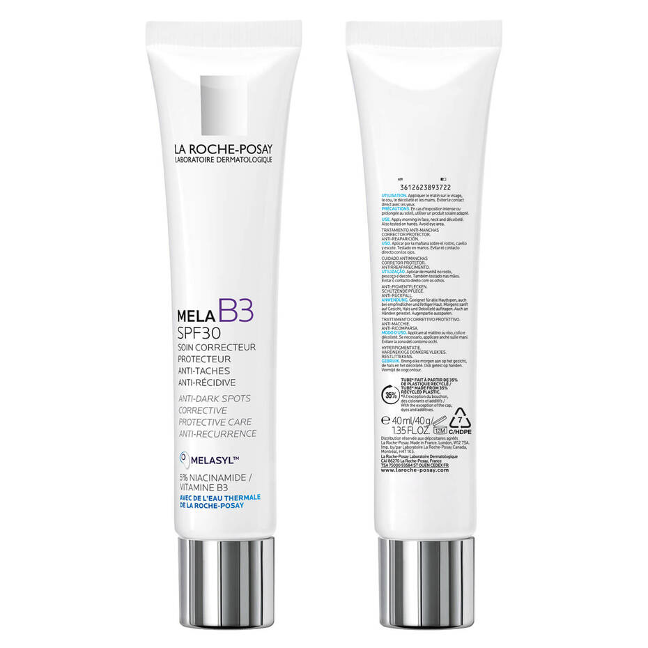 La Roche-Posay Mela B3 Daily Moisturizer SPF30, For Dark Spots 40ml