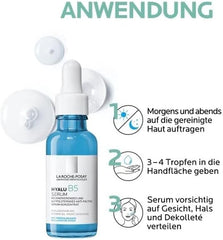 La Roche-Posay HYALU B5 ANTI-WRINKLE SERUM FILLER AND REPAIR FOR ALL SKIN TYPES 30ML