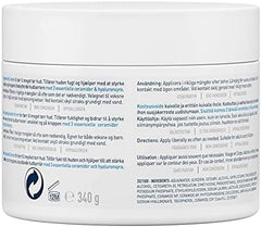 Cerave moisturizing cream 340g/12oz daily face, body & hand moisturizer for dry to very dry skin