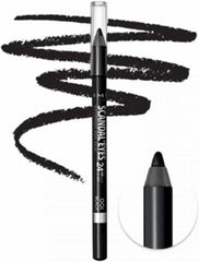 Roll over image to zoom in Rimmel London, Scandaleyes Waterproof Kohl Kajal Pencil Eyeliner, 01 Black, 1.3g