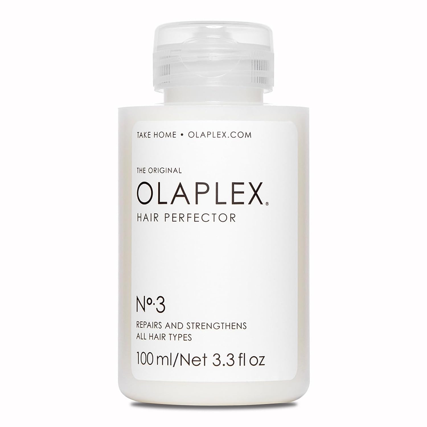 No. 3 Hair Perfector Repairing Hair Treatment, Concentrated for Dry Damaged Hair, Repairs & Strengthens All Hair Types, 3.3 fl oz