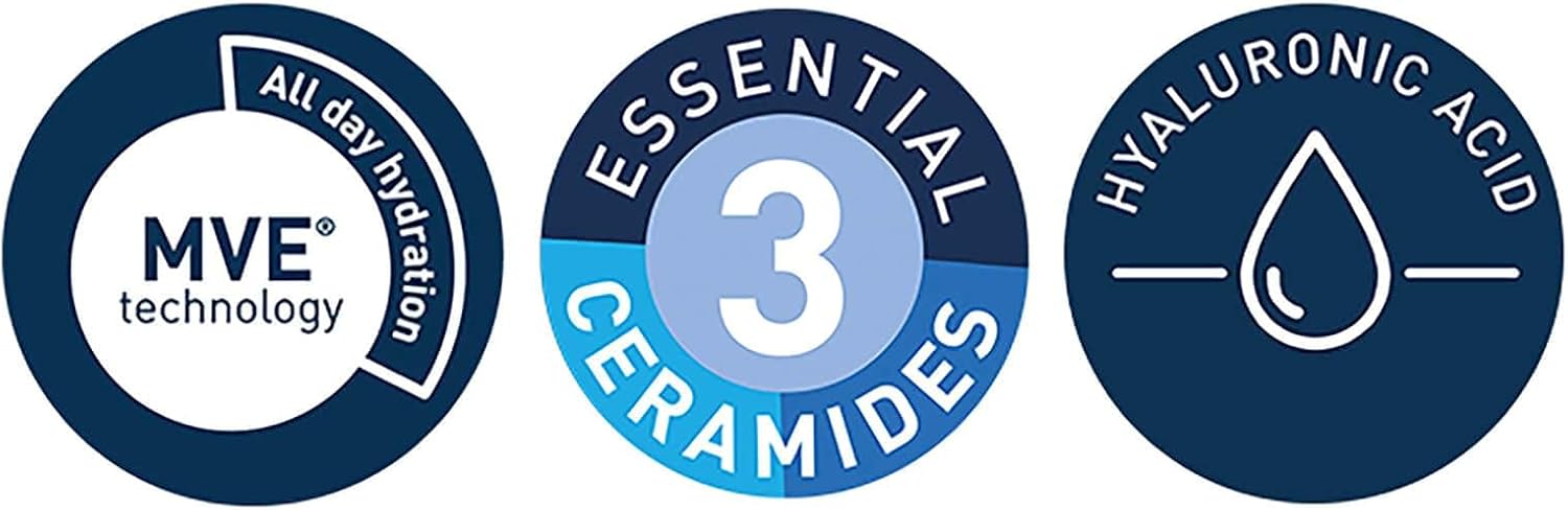CeraVe Moisturising Cream | 454g/16oz | Daily Face, Body & hand Moisturiser for Instant & Long-Lasting Hydration