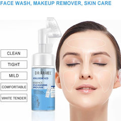 Hyaluronic acid essence cleansing mousse