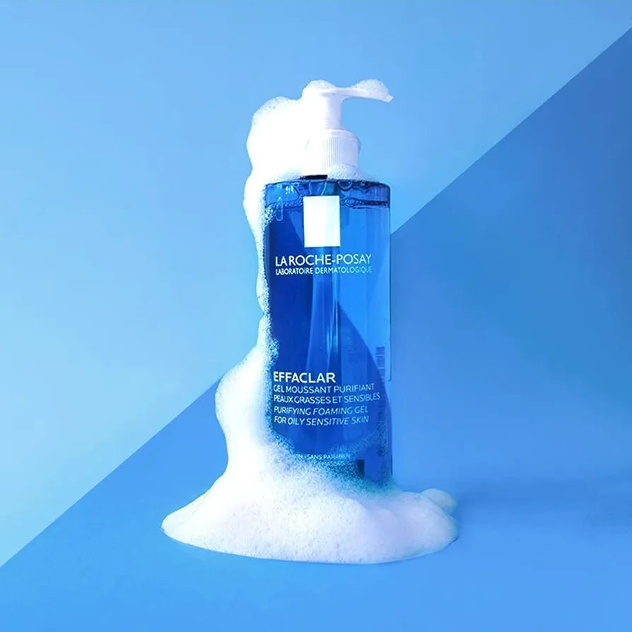 La Roche-Posay Effaclar Foaming Cleansing Gel 400ml - Facial Cleansing for Oily Blemished Skin