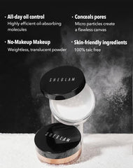 Sheglam BAKED GLOW SETTING POWDER NO.LIGHT PINK