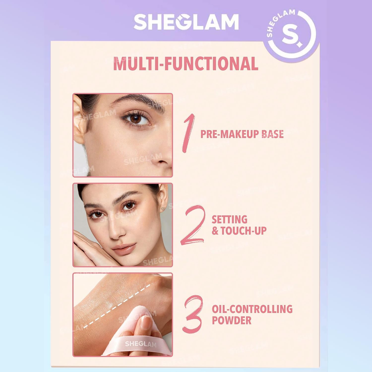 A&Y Hello LED Ltd Sheglam Hydro Touch Refreshing Setting Powder 20g