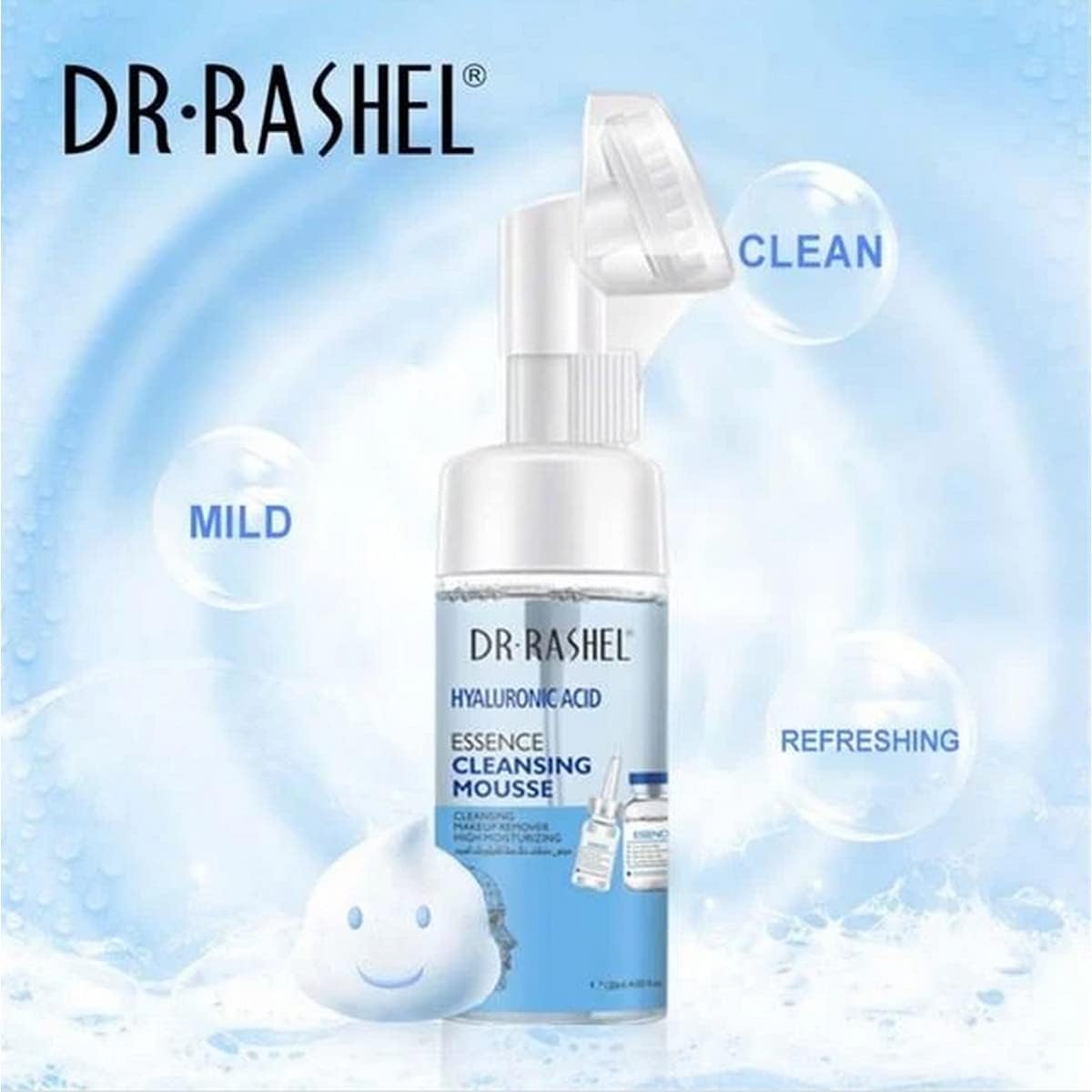 Hyaluronic acid essence cleansing mousse