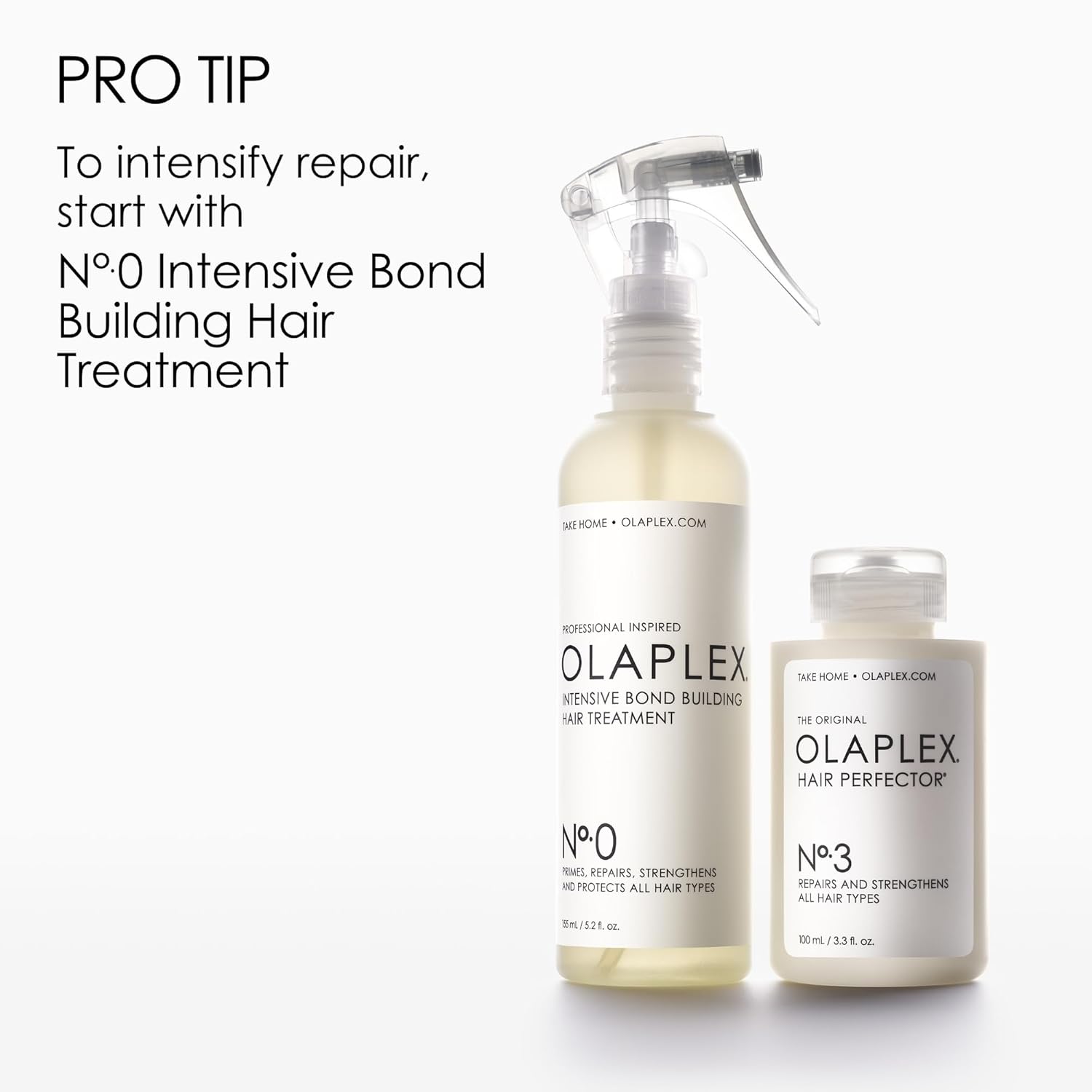 No. 3 Hair Perfector Repairing Hair Treatment, Concentrated for Dry Damaged Hair, Repairs & Strengthens All Hair Types, 3.3 fl oz
