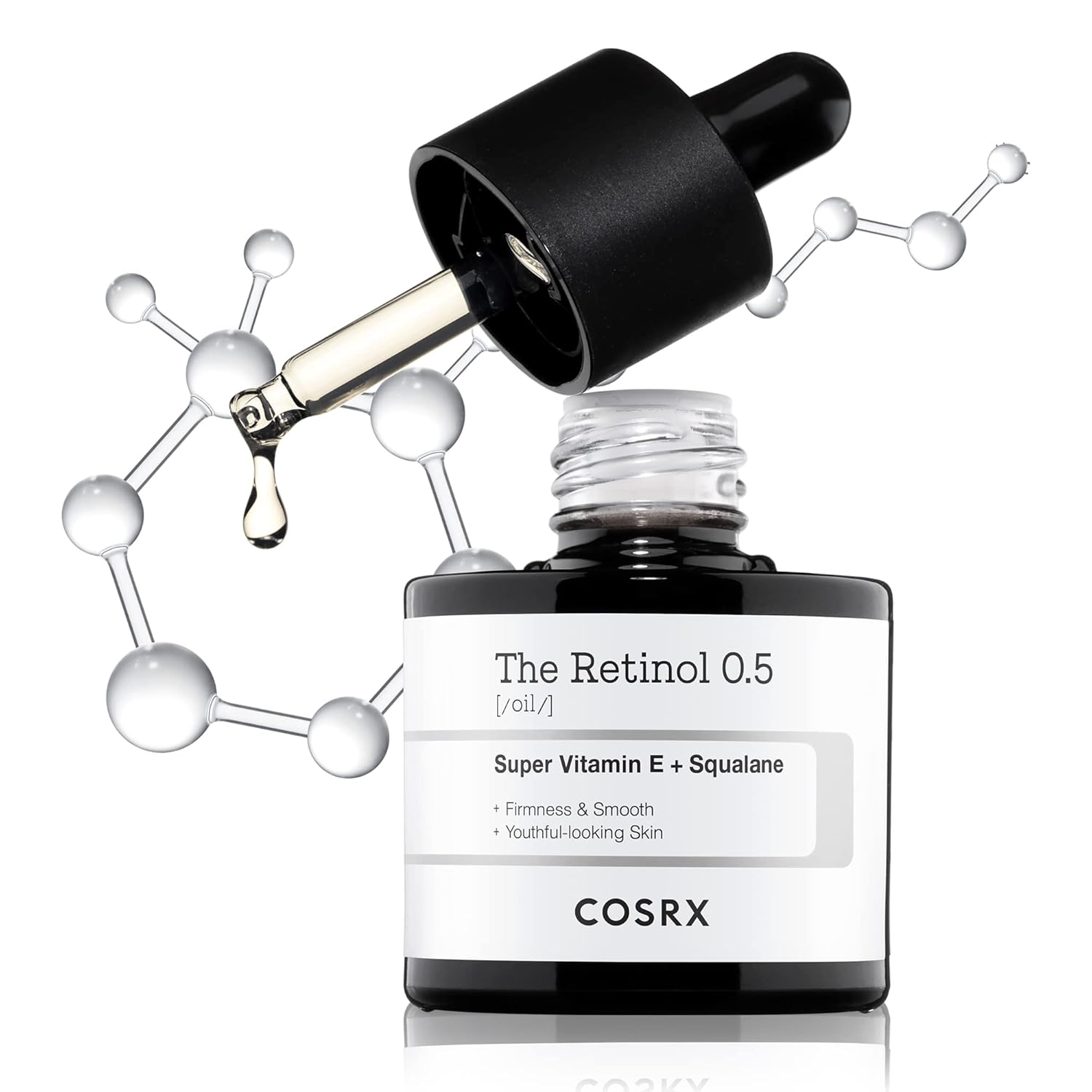 COSRX Retinol 0.5 Oil, Anti-aging Serum with 0.5% Retinoid Treatment for Face, for Day & Night