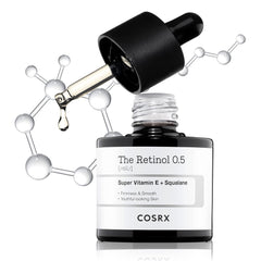 COSRX Retinol 0.5 Oil, Anti-aging Serum with 0.5% Retinoid Treatment for Face, for Day & Night