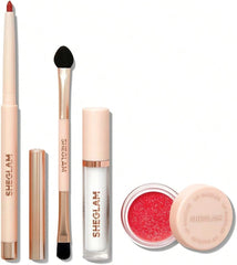 SHEGLAM Lip Dazzler Glitter Kit Brush