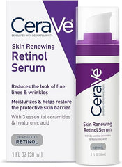 CeraVe Anti Aging Retinol Serum | Cream Serum for Smoothing  | With Retinol, Hyaluronic Acid, Niacinamide, and Ceramides |