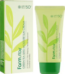 farm stay Green Tea Seed Moisture Sun Cream SPF50+/PA+++ (70g)
