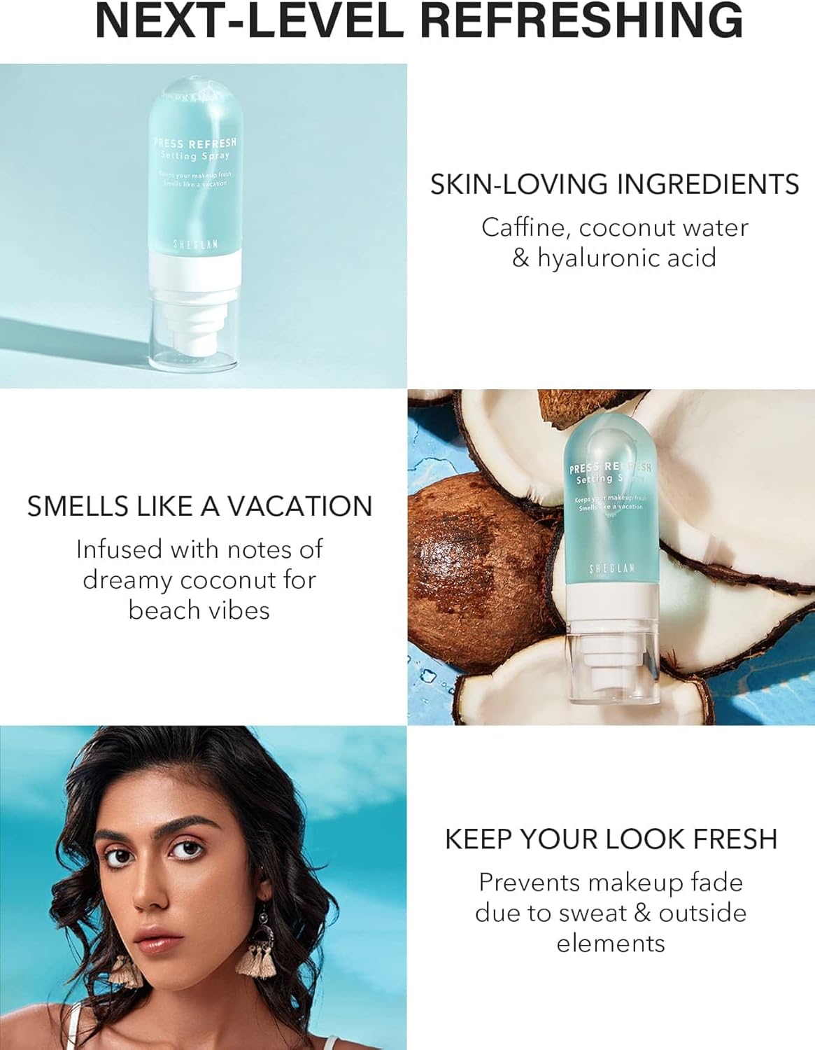 Sheglam PRESS REFRESH SETTING SPRAY 55ML