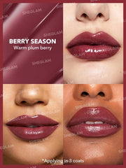 Sheglam Pout-Perfect Shine Lip Plumper Stick A Levres Repulpant Pout-Perfect Shine -Berry Season