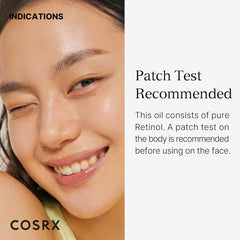 COSRX Retinol 0.5 Oil, Anti-aging Serum with 0.5% Retinoid Treatment for Face, for Day & Night