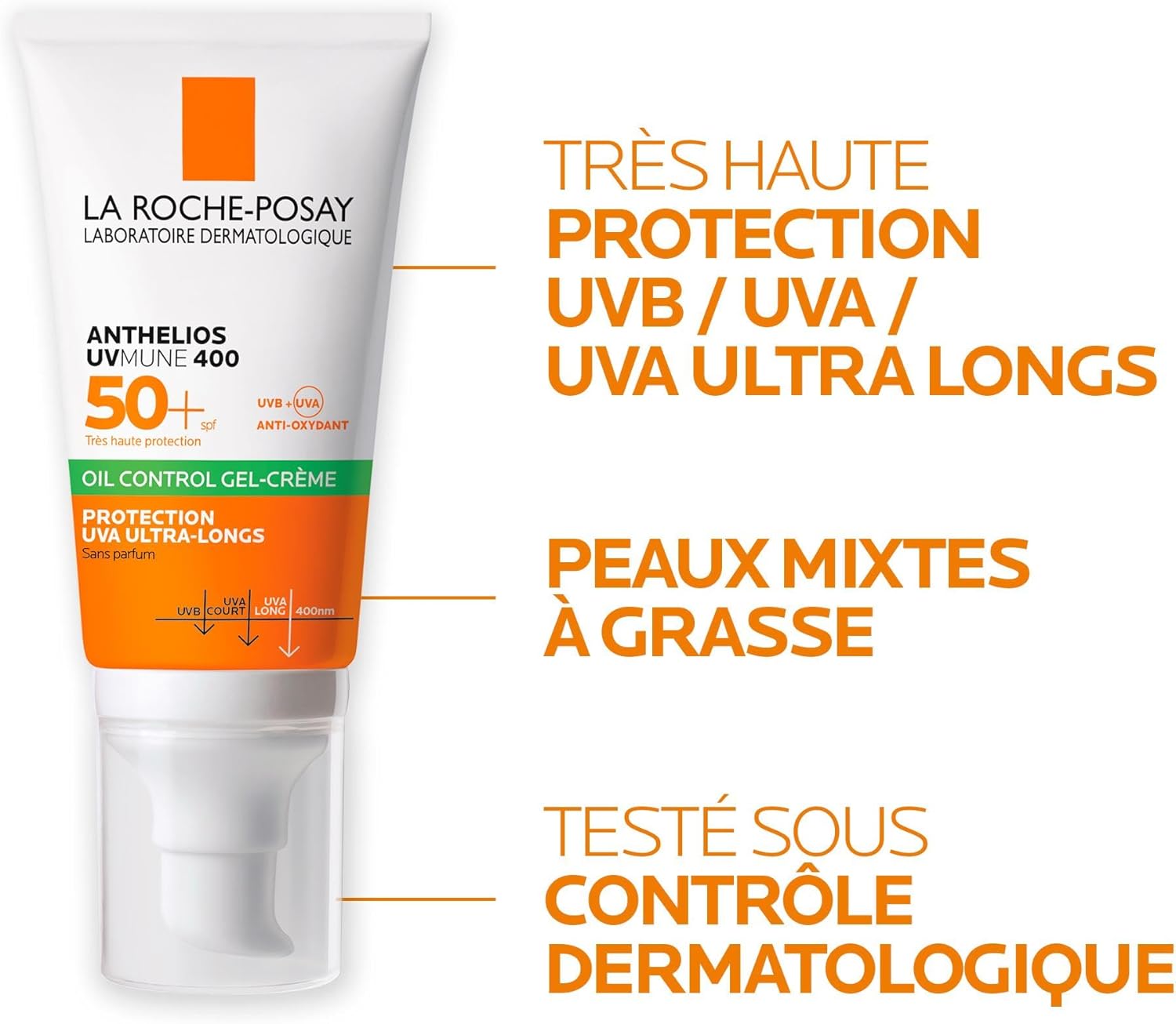 La Roche-Posay Anthelios XL SPF 50+ Anti Brilliance Gel - 50m