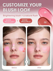 Sheglam Buttery Bliss Blush Stick, Dewy Cream Blush Guava Juice