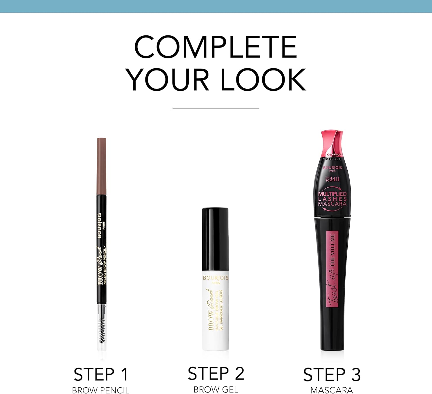 Bourjois Twist Up The Volume Mascara, 8 ml - Black