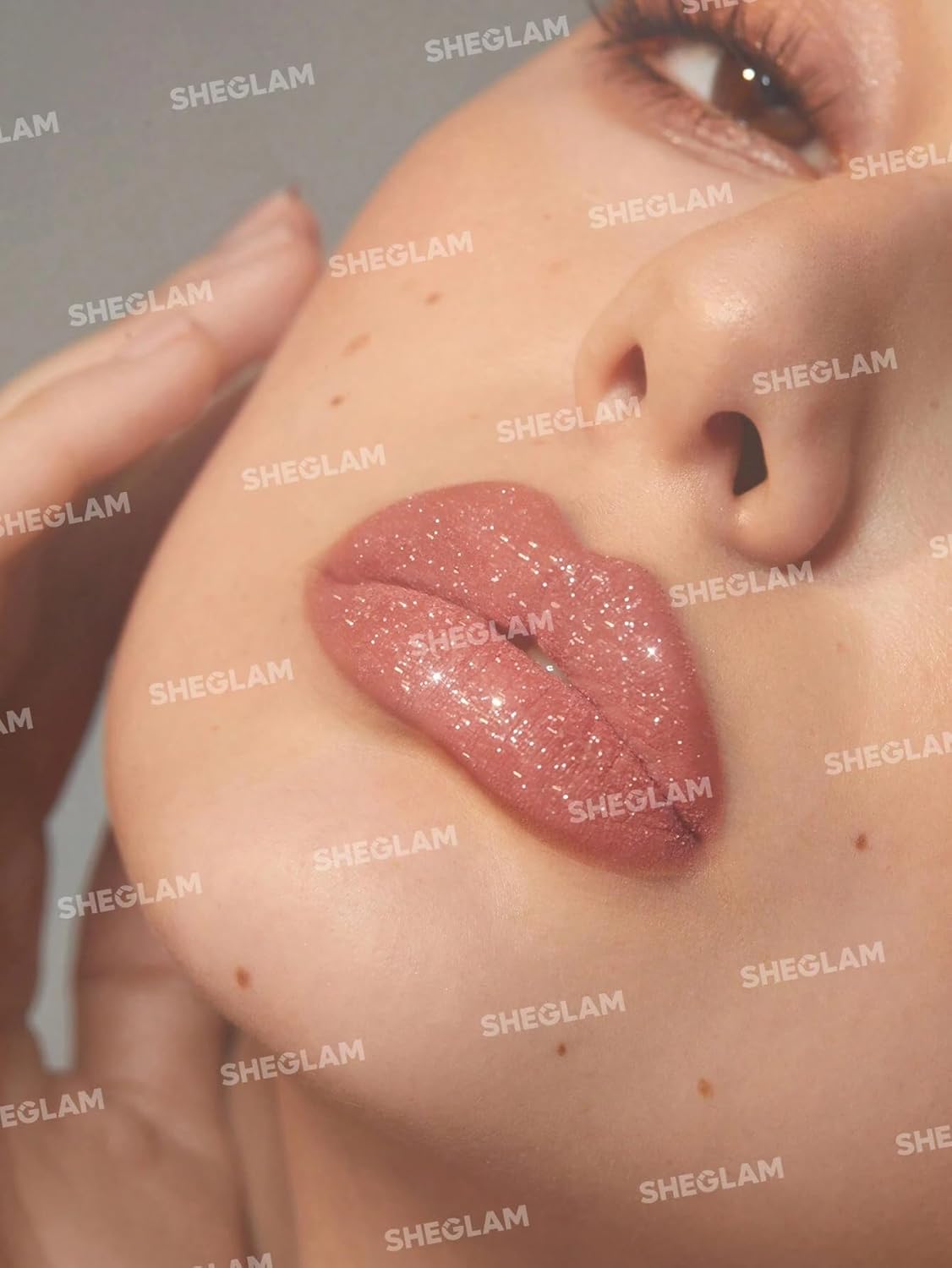 SHEGLAM Lip Dazzler Glitter Kit Brush