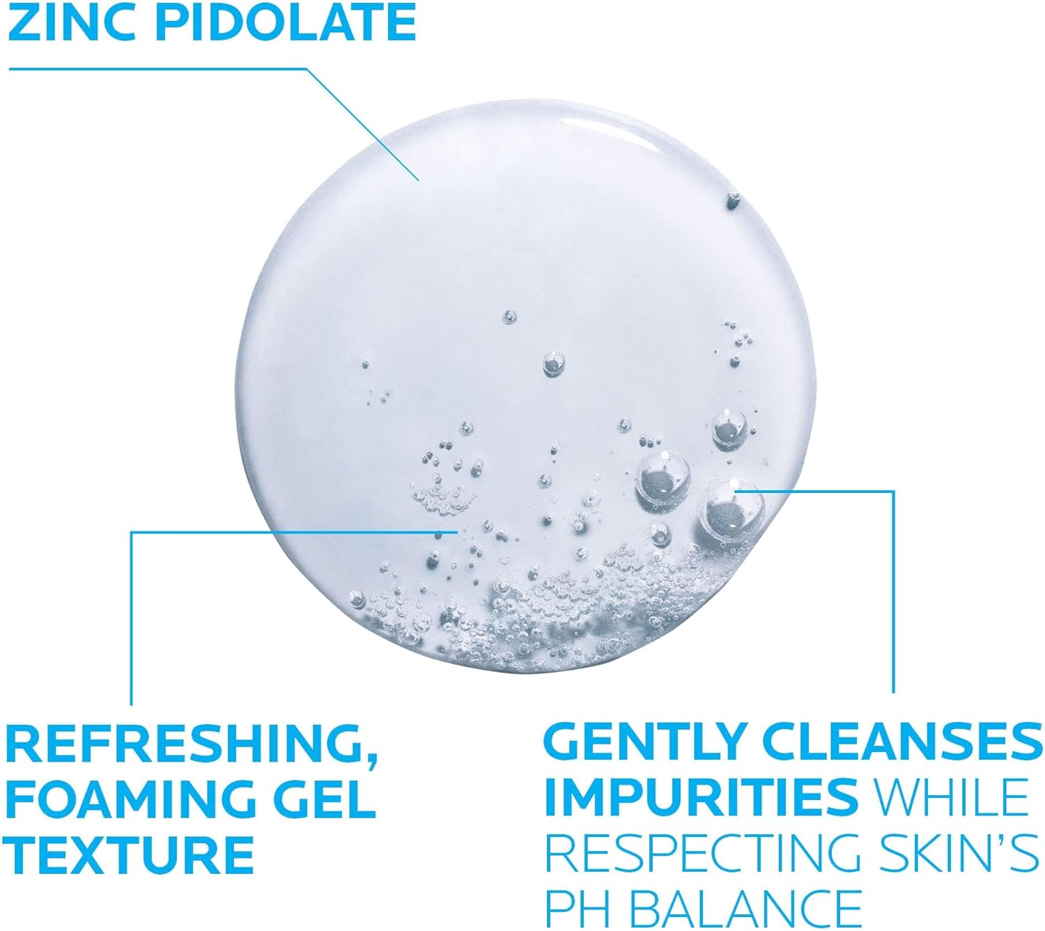 La Roche Posay gel Foaming Cleanser For Oily & Sensitive Skin -200ml