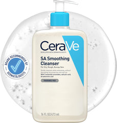 CeraVe - SA Smoothing Cleanser for Dry, Rough and Uneven Skin - 473 ml