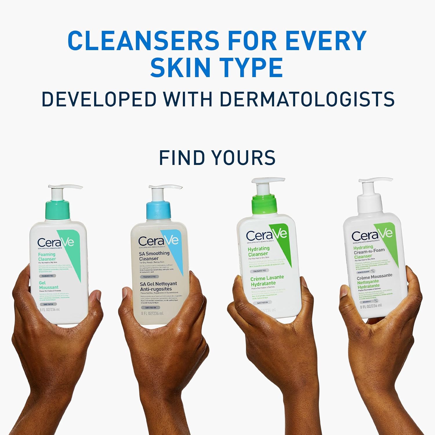 CeraVe - SA Smoothing Cleanser for Dry, Rough and Uneven Skin - 473 ml