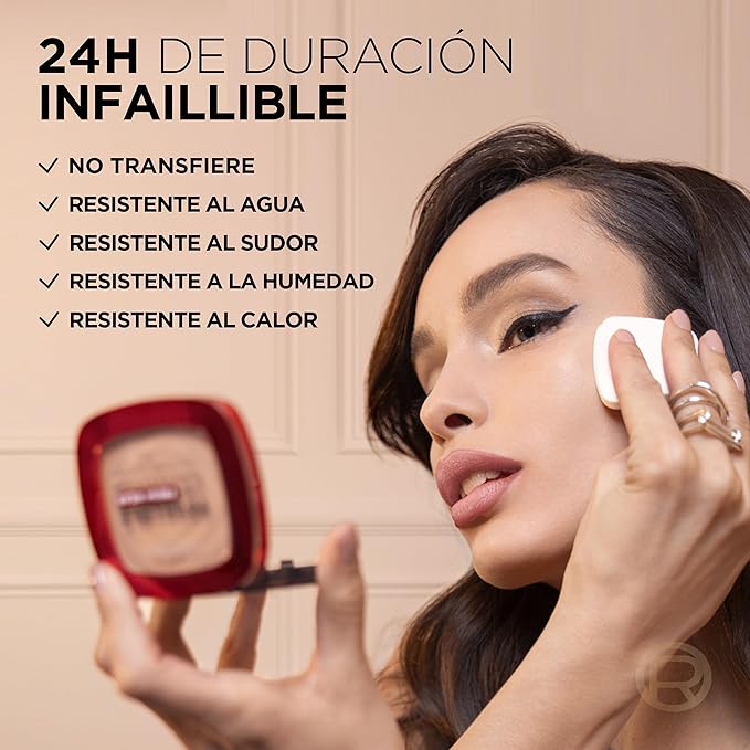 L'Oréal Paris Infaillible 24H Fresh Wear Foundation in a Powder