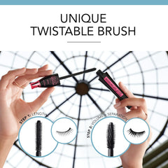 Bourjois Twist Up The Volume Mascara, 8 ml - Black