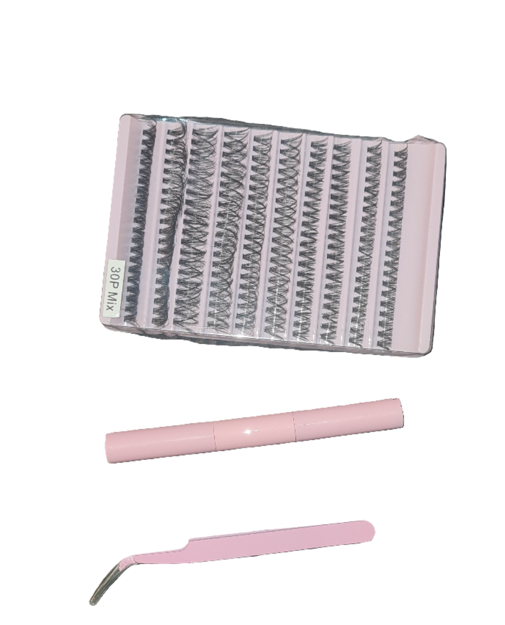 Sheglam 30p 

Extensions Individual Lash Volume 6D mink - FREE EYELASHES - Natural Eyelashes 6D