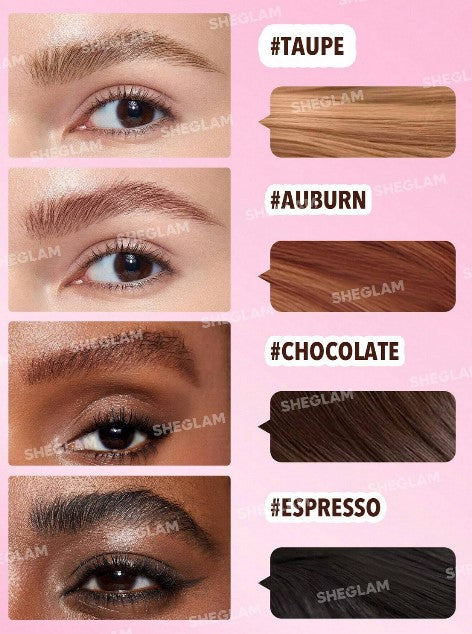 SHEGLAM Brow-Fection Angled Brush & Dip-Taupe Valentine Day Decor Love Gift Winter Y2K Makeup Party Beach Travel Holiday Sale Deals Camping Outdoors Pre