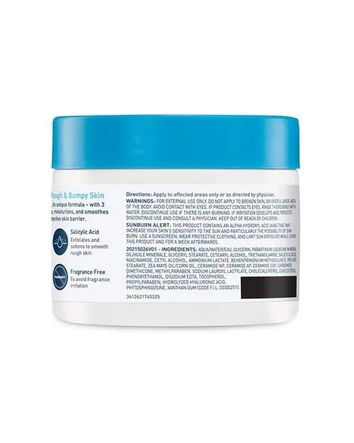 CeraVe SA Smoothing Cream for Dry, Rough