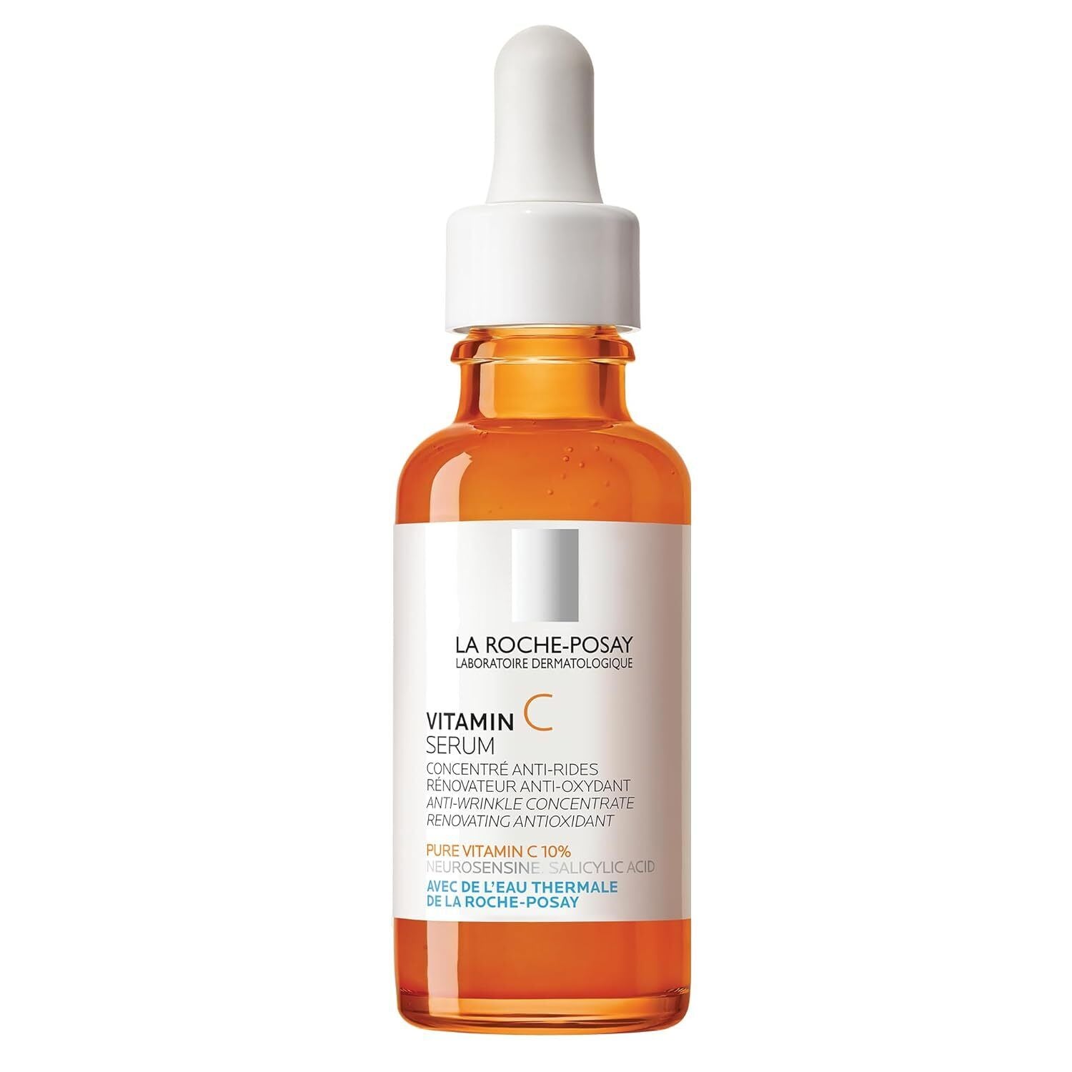 La Roche-Posay Pure 10% Vitamin C Serum For Face With Hyaluronic Acid & Salicyli